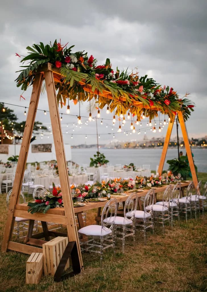 Elegant event setup